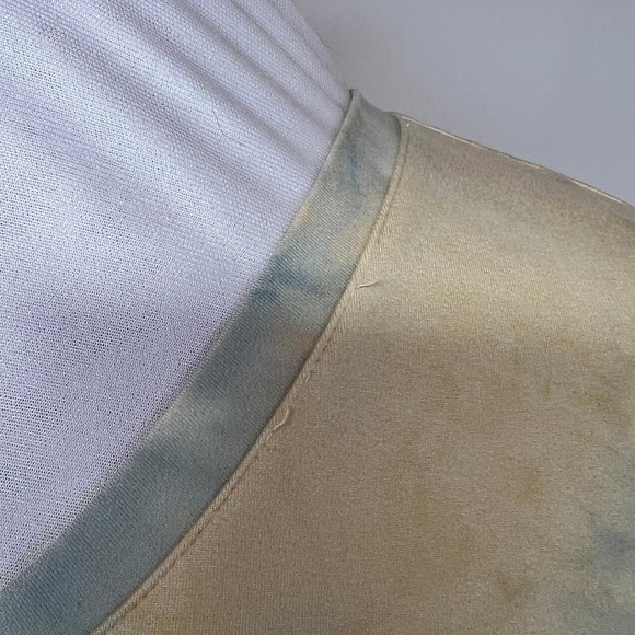 Zyia Active Tie Dye V Neck Pocket T Shirt Womens XXL Soft Athleisure Top - Picture 5 of 7